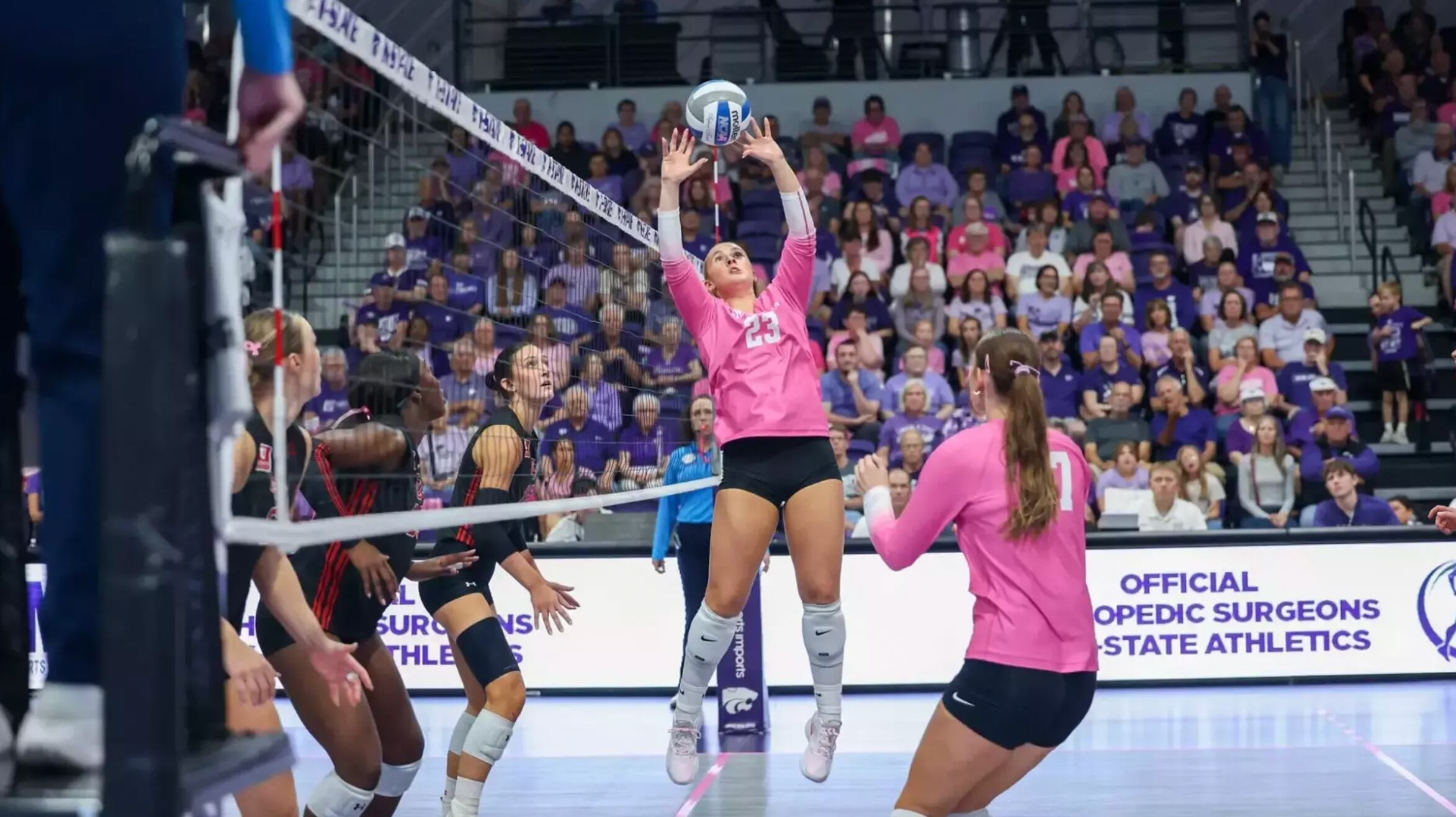 K-State Volleyball Falls to No. 23 Utah