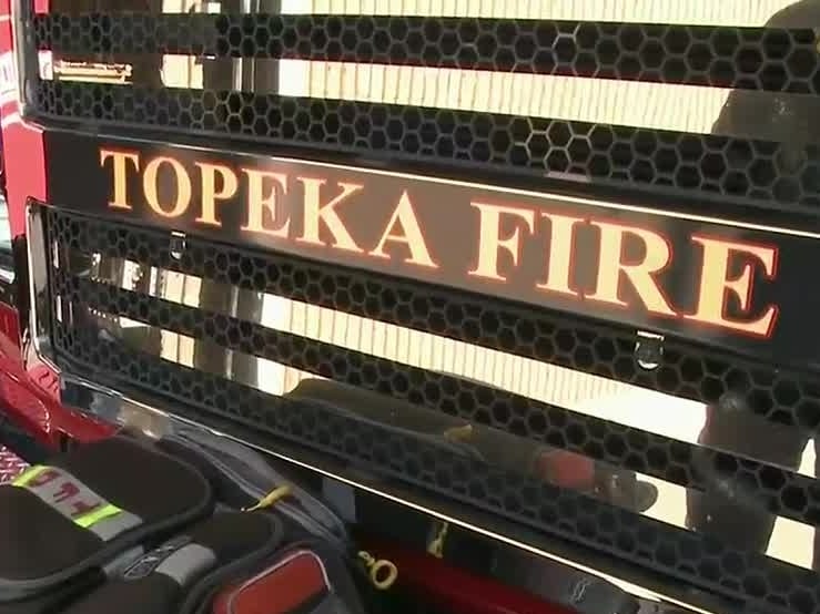 Topeka Fire Crews Respond to Mobile Home Fire on SW South Park Avenue