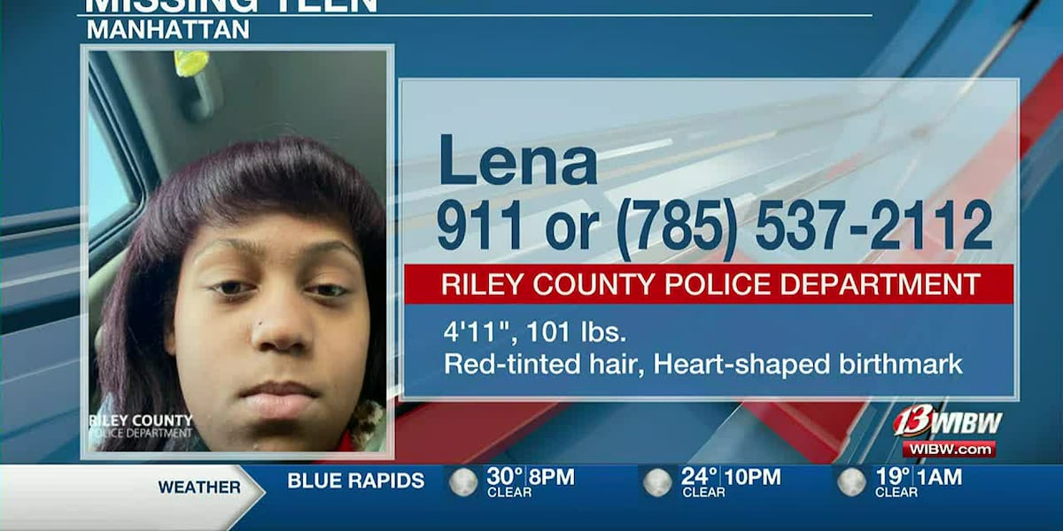 Authorities find missing Riley Co. teen