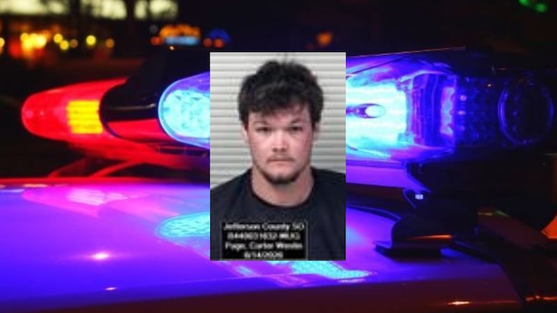 Carter Page, 20, was arrested in connection with vehicular homicide following the death of...