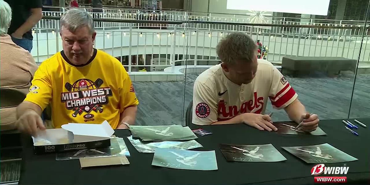 Angels' pitcher Ryan Zeferjahn returns home to Topeka to sign autographs