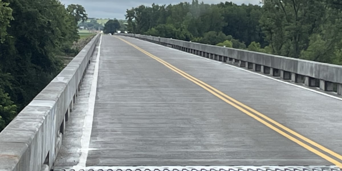 Renovations complete on Schoeman Road-Belvue Bridge