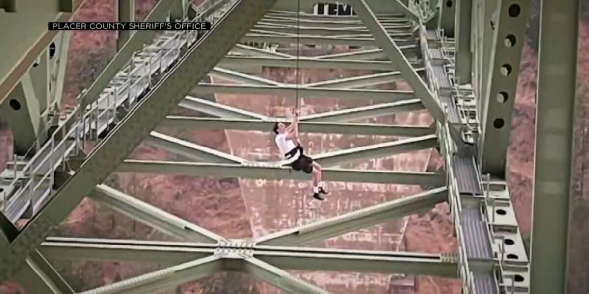 Ground Inversion Stunt 19-year-old left dangling 700 feet off the ground in stunt gone wrong