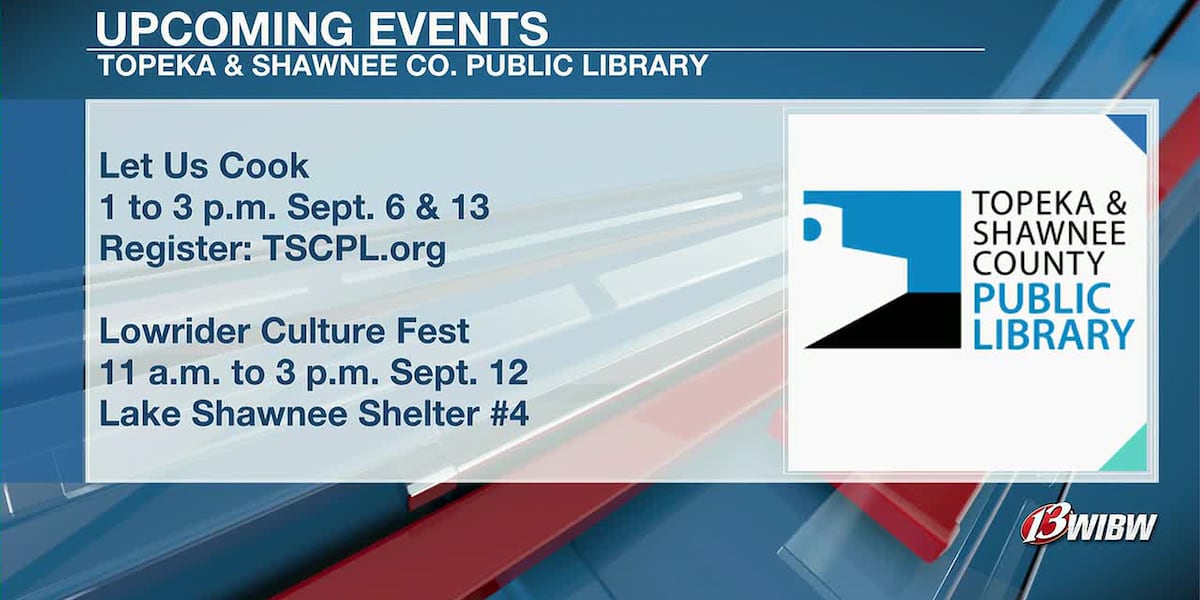 Cooking classes, Lowrider Culture Fest highlight September library activities