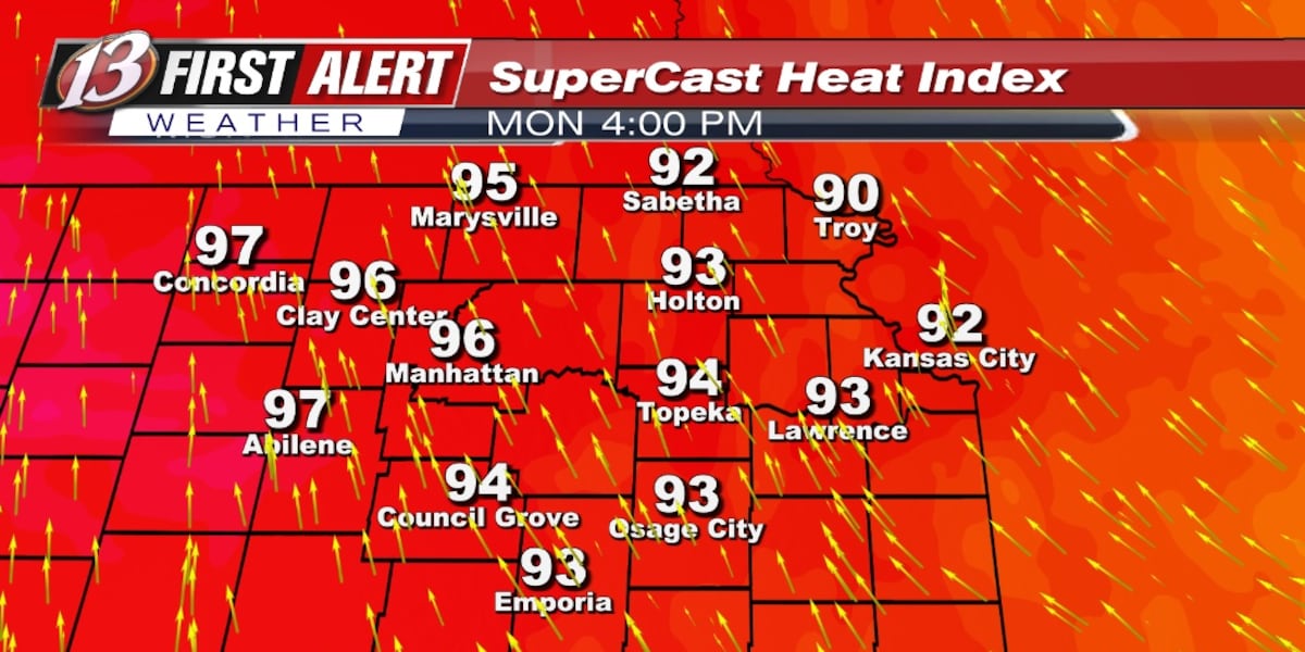 Monday forecast: Sunny and seasonal