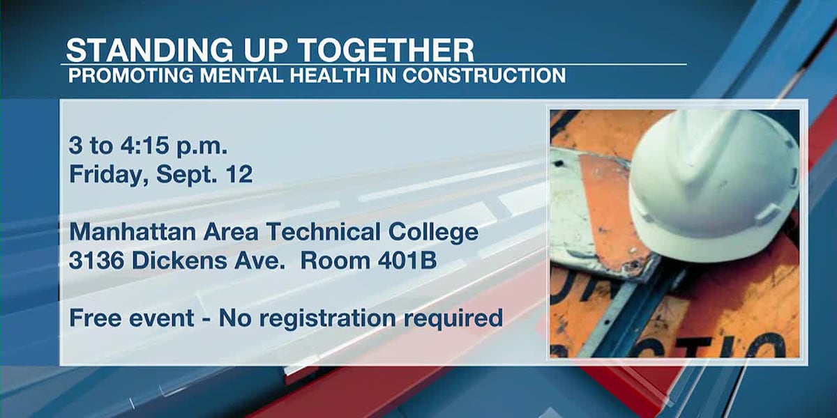 Manhattan forum focuses on mental health in construction industry