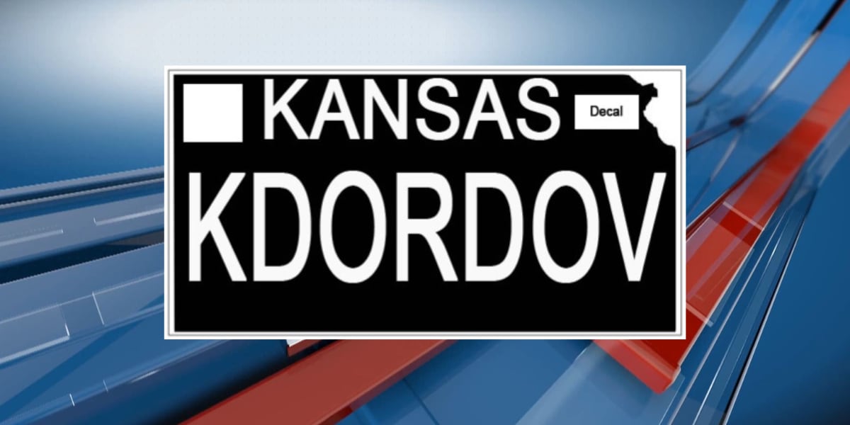 BlackoutStyle license plates coming to Kansas