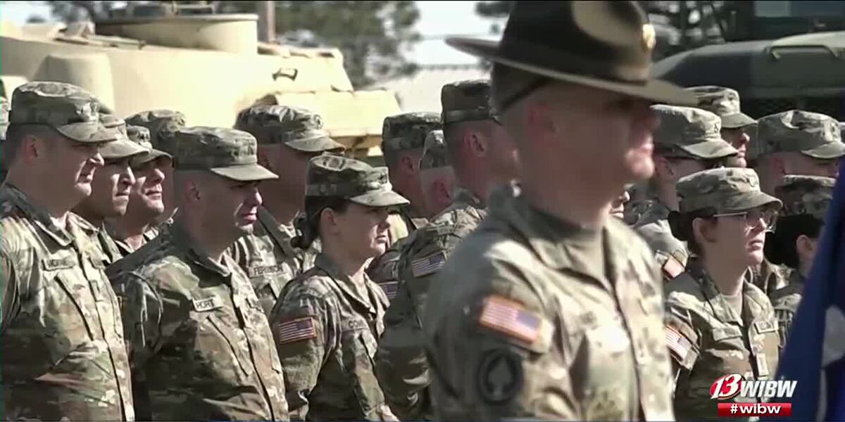 Kansas National Guard honor two soldiers in change of command Saturday Kansas National Guard honor two soldiers in change of command Saturday