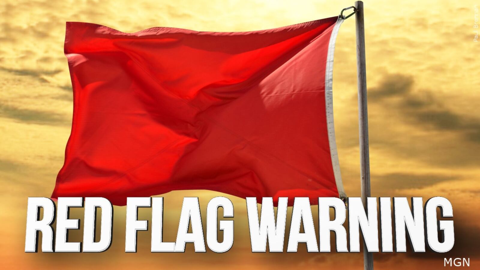 Red Flag Warning continues until 8 p.m. Monday across Topeka area