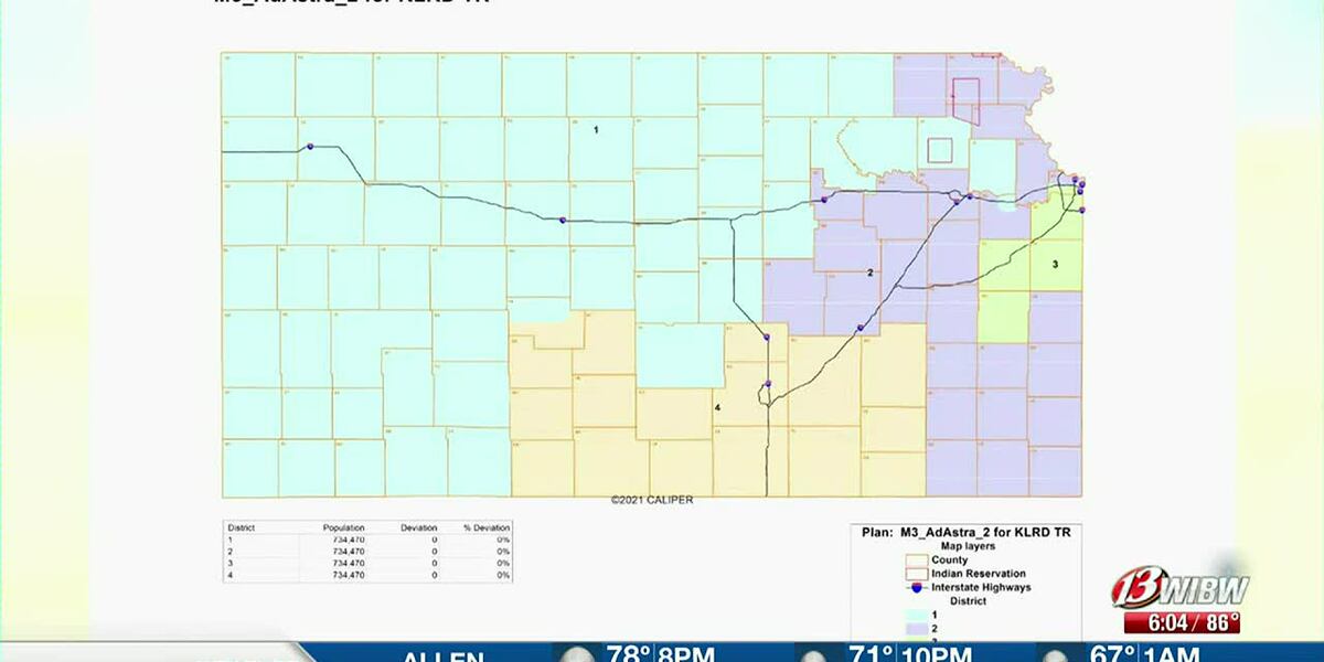 Kansas Court Map Kansas Supreme Court decides redistricting maps constitutional