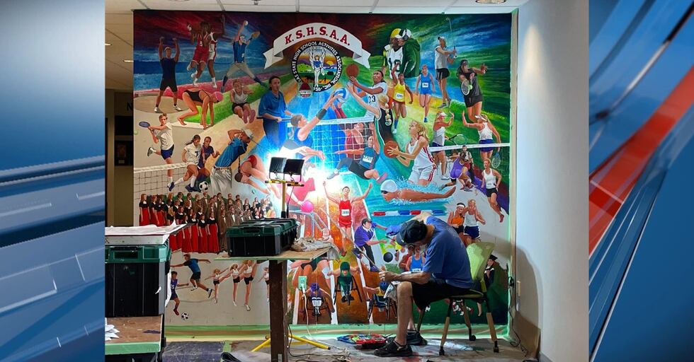 Andy Rios Muralist Muralist spends nearly 1,000 hours finishing his 26th work of art