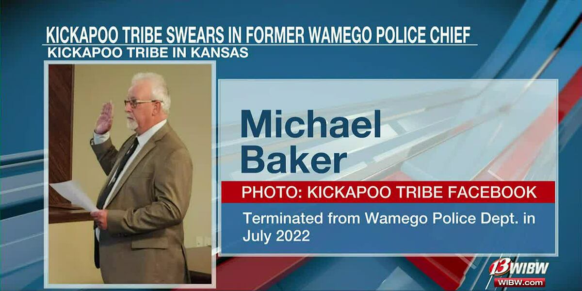 Kickapoo Tribe names former Wamego chief as their new chief of police