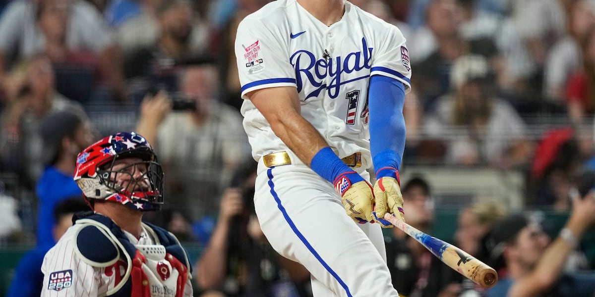 Caglianone slugs moonshot home runs but exits early in Home Run Derby