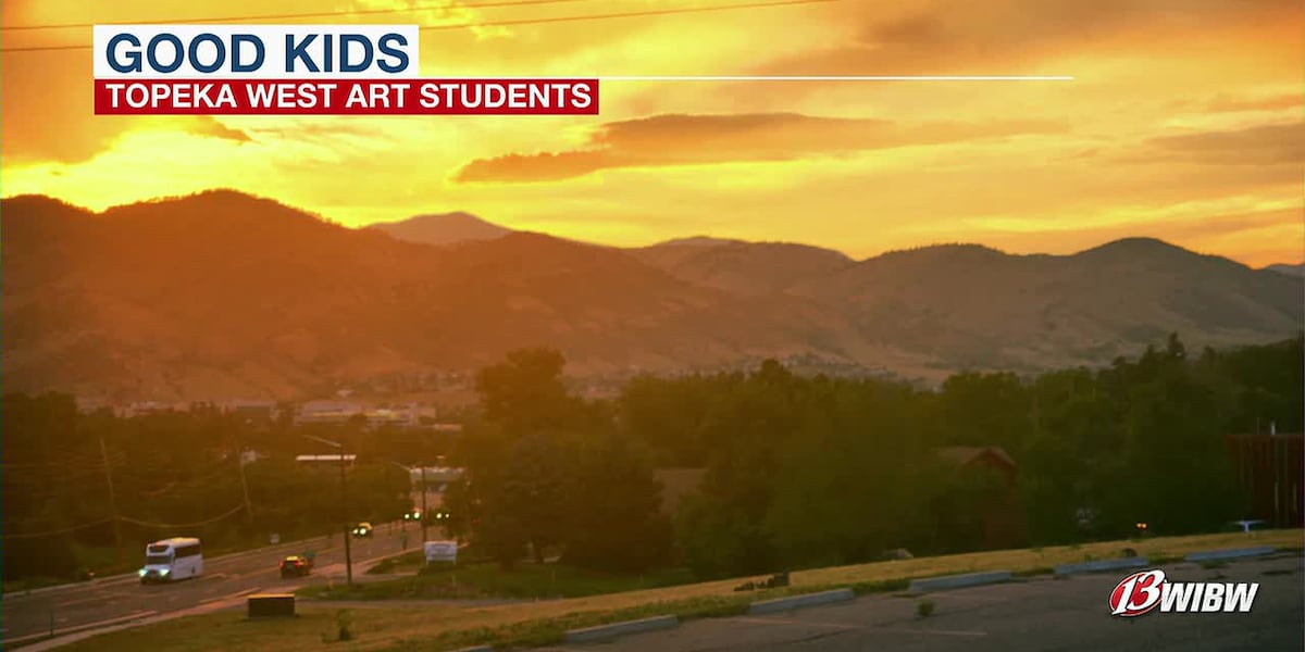 Good Kids Topeka West High School art students featured in