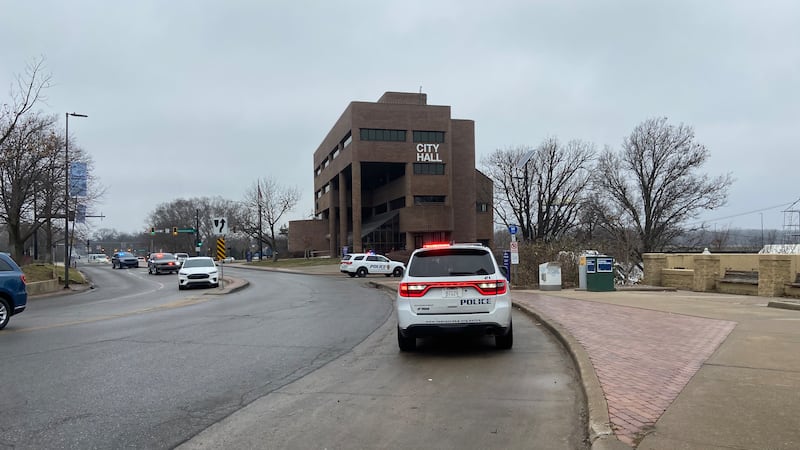 Officials closed the Lawrence City Hall building Monday morning following what they called “an...