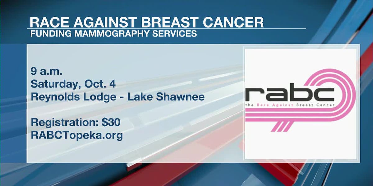 The final preps for the Race Against Breast Cancer