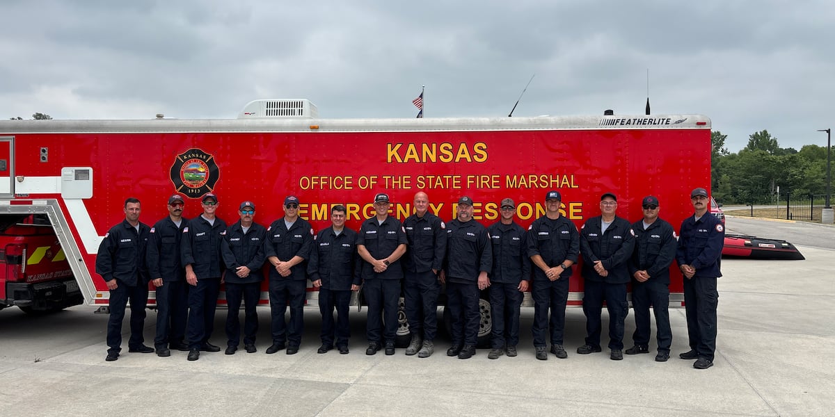 Kansas sends swift-water rescue team to Texas to assist areas from flooding