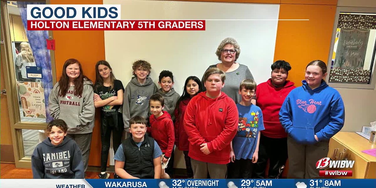 Good Kids Holton students raise money for specialized swing