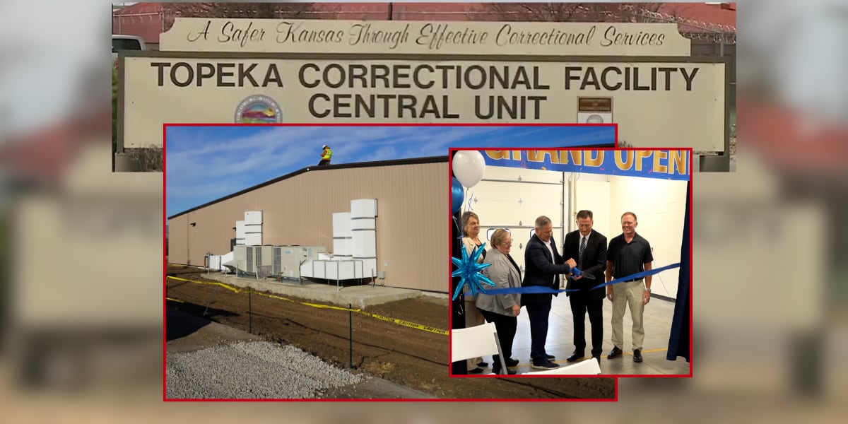 KDOC celebrates expanded factory inside Topeka Correctional Facility