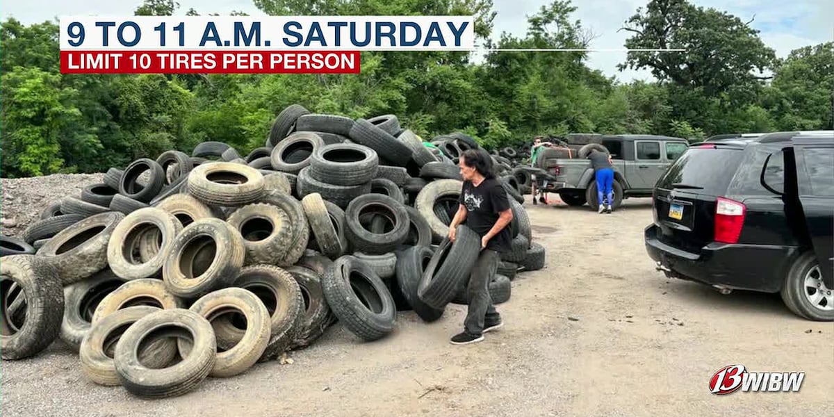 City of Topeka ready for second Tire Takeback Day
