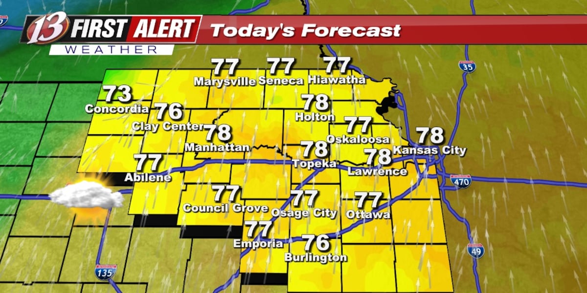 Fafb Map Monday forecast: Staying mild