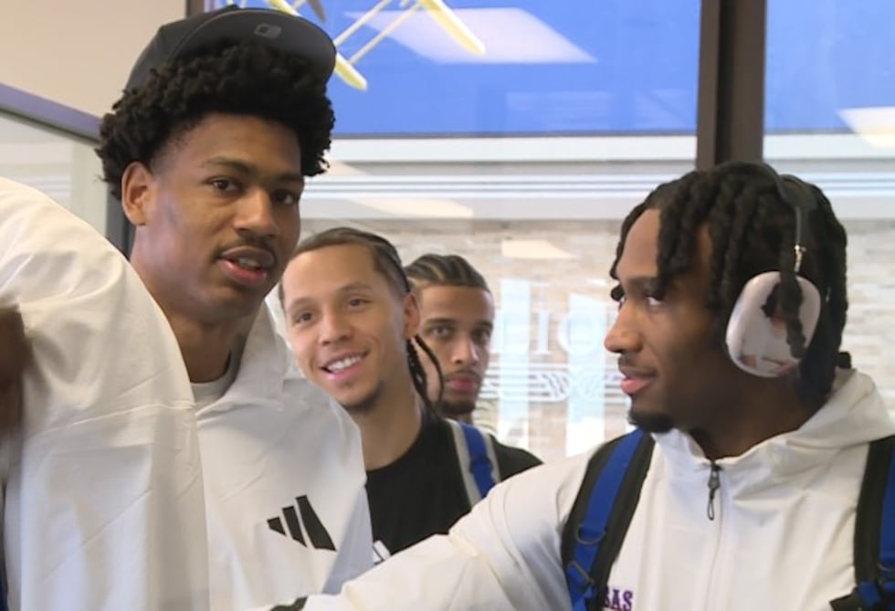 KU men's basketball players head to Round 1 of the NCAA Tournament on Wednesday.
