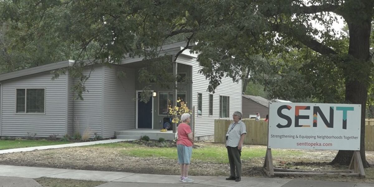 Sent Topeka Ks SENT Topeka celebrates second addition to Hi-Crest neighborhood