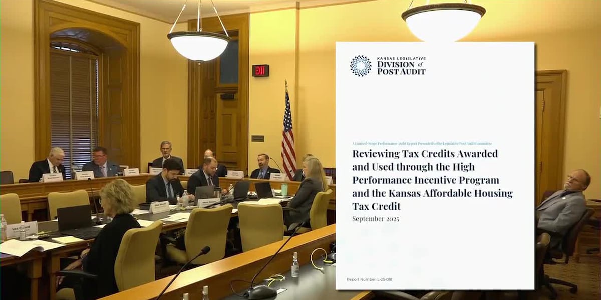 Audit of Kansas Affordable Housing Tax Credit leaves lawmakers with questions
