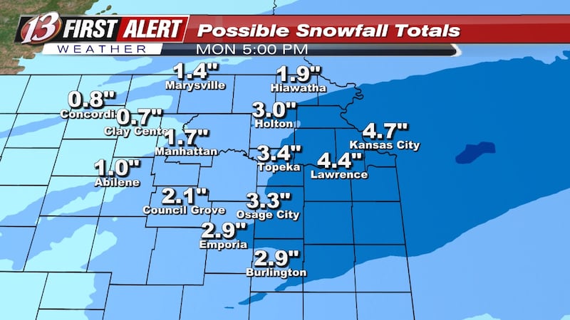 This is one computer model's opinion. While most models do have the majority of the area...