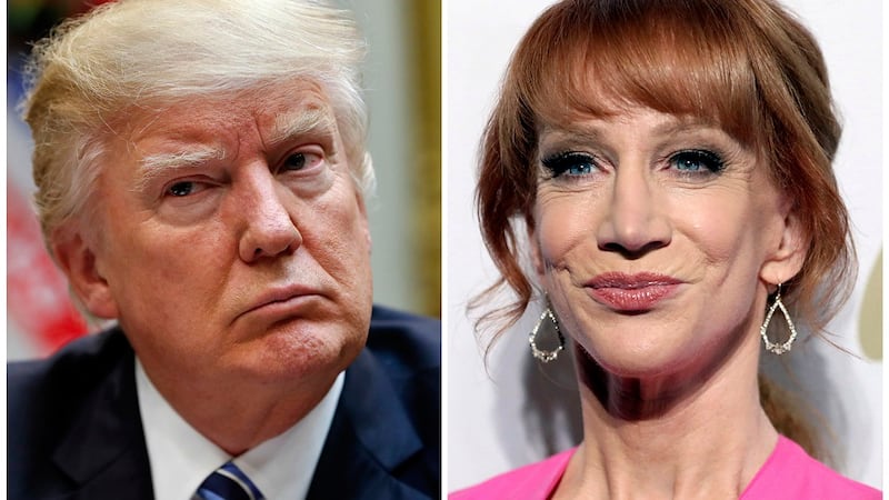 Kathy Griffin retracts apology for severed Trump head image