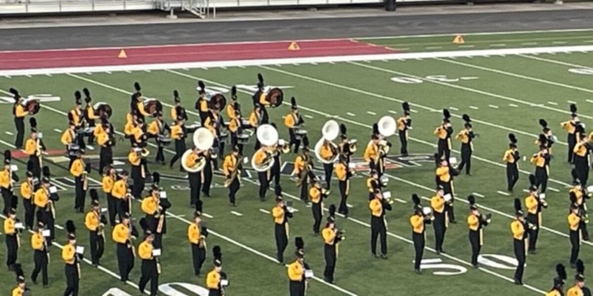 Marching bands put on a show at Shawnee Co. Exhibition