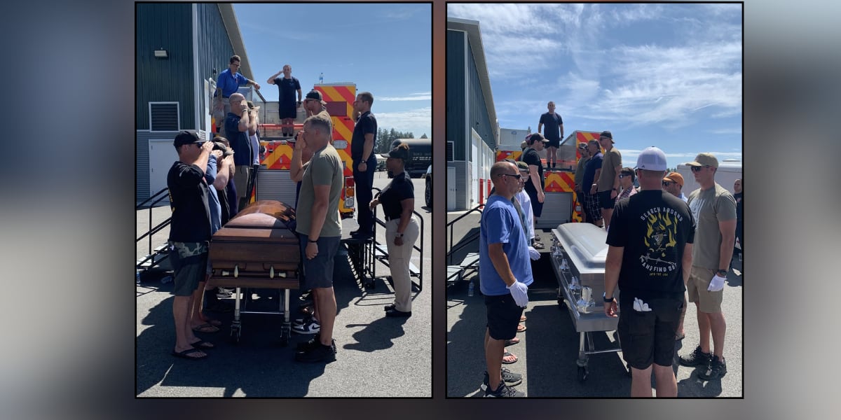 Kansas firefighters assist with funeral services for Idaho counterparts killed in ambush