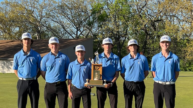 Washburn Rural boys golf wins Centennial League Championship Washburn Rural boys golf wins Centennial League Championship