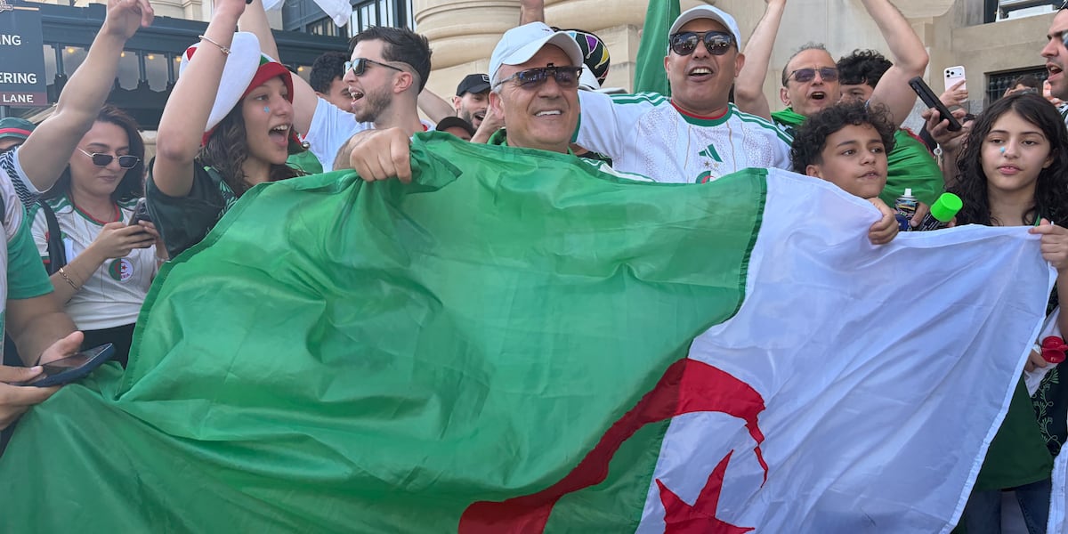 Algeria Fans Unite in Vibrant Rally in Kansas City