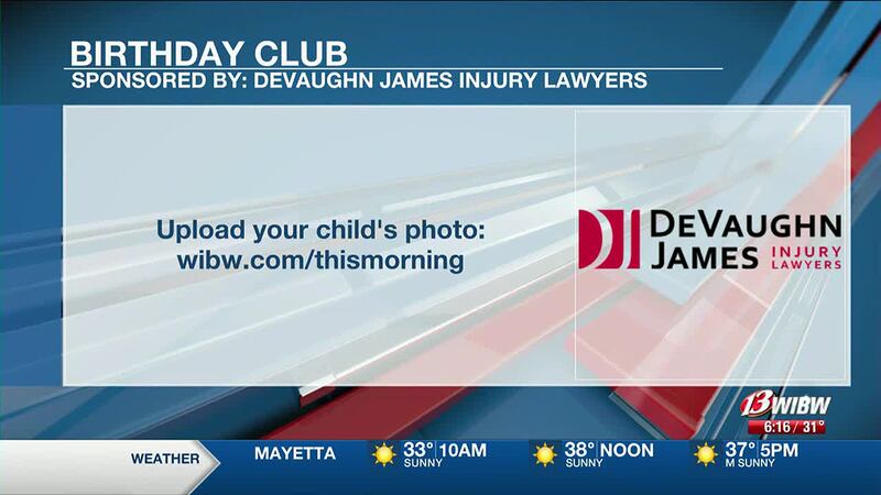 13 News This Morning Birthday Club 01-16-25